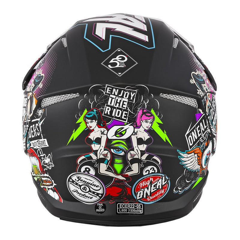 Casco Oneal Crank Moto Motocross Enduro Multicolor