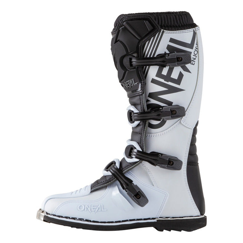 Botas O&#39;NEAL Element Moto Motocross Enduro Blanco