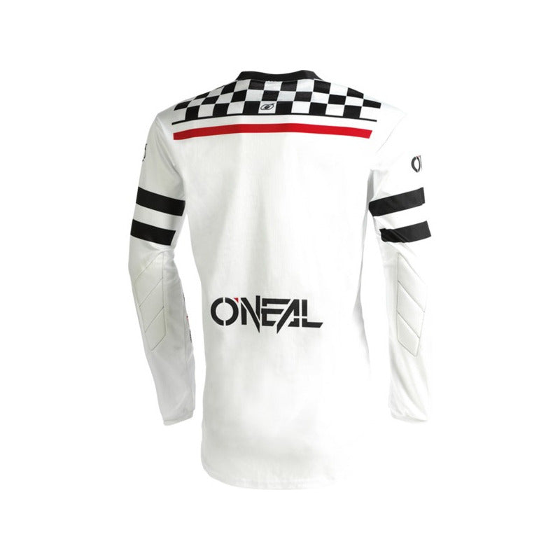 Polera Oneal Element Squadron Blanco/negro