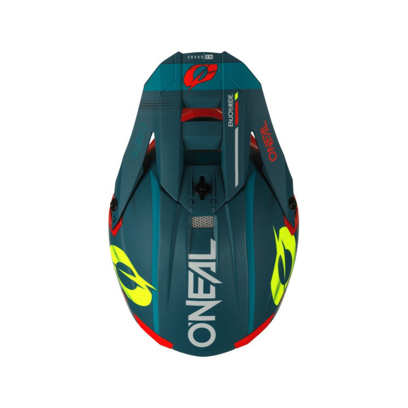 Casco Oneal Haze Serie 5 Moto Motocross Enduro Azul/rojo