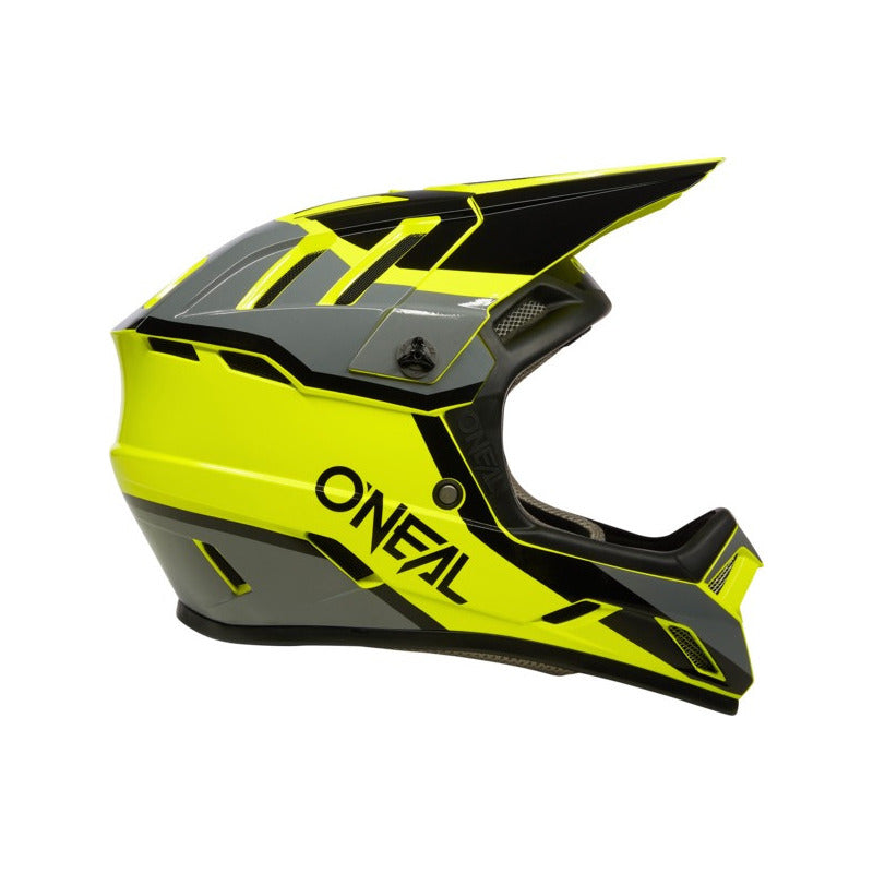 Casco Integral Bicicleta Oneal Backflip Strike Negro/amarillo