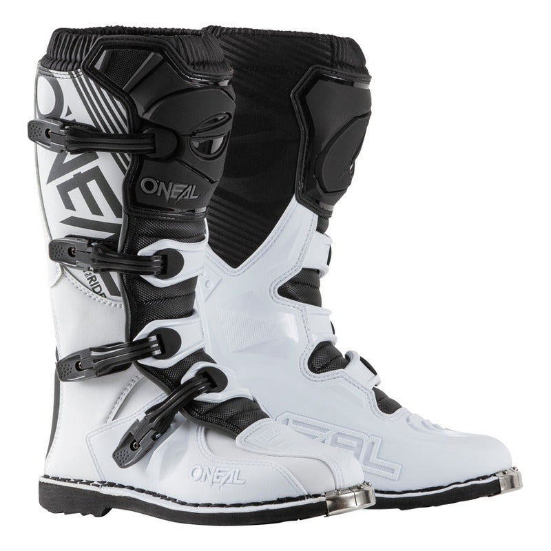 Botas O'NEAL Element Moto Motocross Enduro Blanco