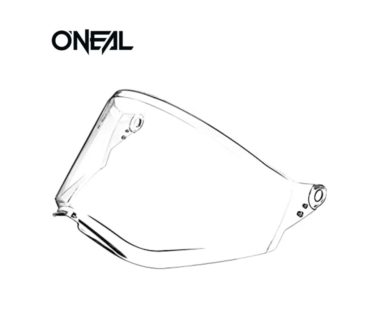 VISOR TRANSPARENTE CASCO ONEAL SIERRA